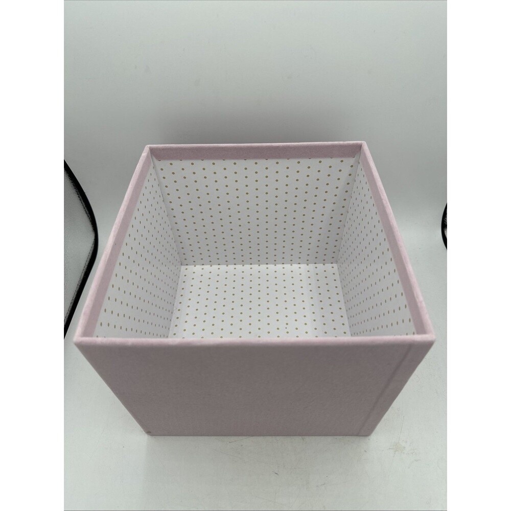 Papyrus Gift Box Pink Felt With Satin Bow Square - Picture 14 of 16